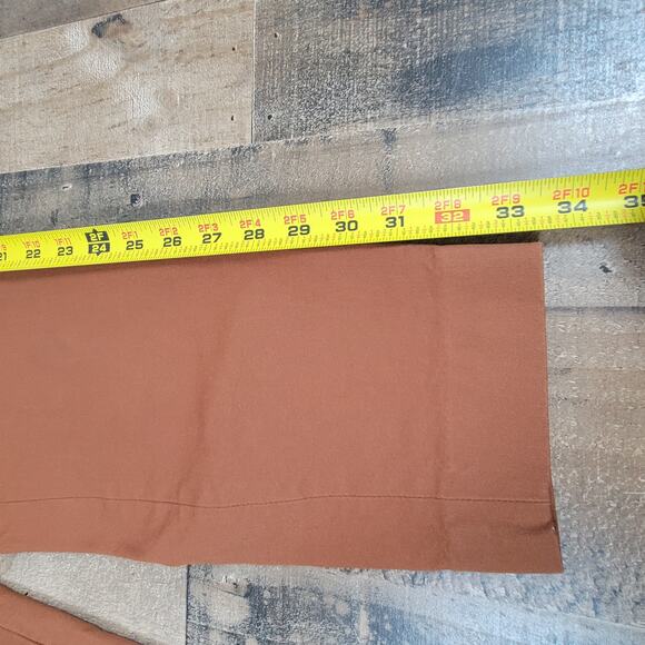 Everlane Womens 8 Brown The Work Cropped Ankle Pants Elastic Waistband Pull On‎ - Picture 11 of 12